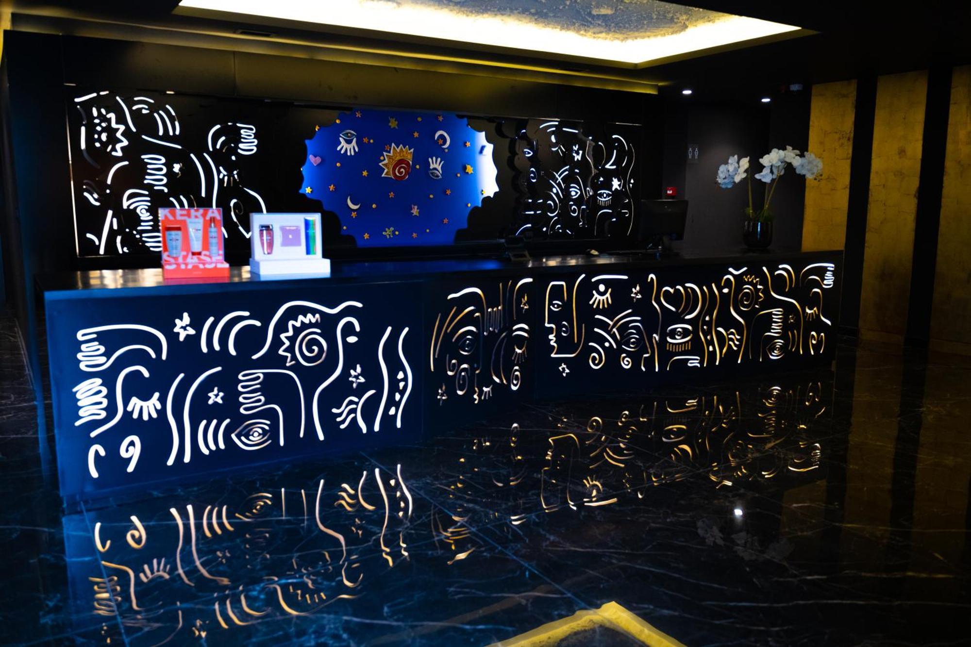 Arka Art Hotel Kashar Экстерьер фото The lobby of the hotel