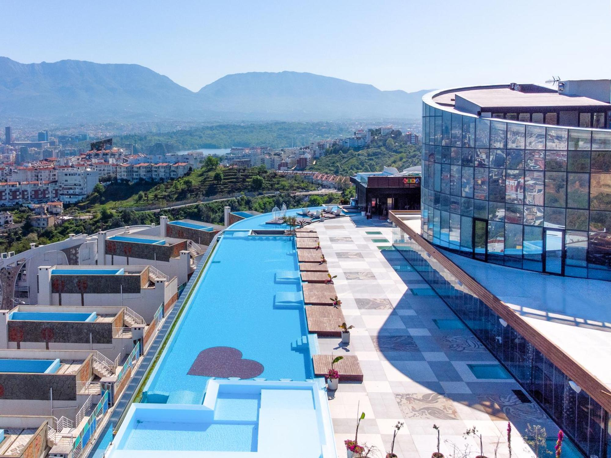 Arka Art Hotel Kashar Экстерьер фото Skyline